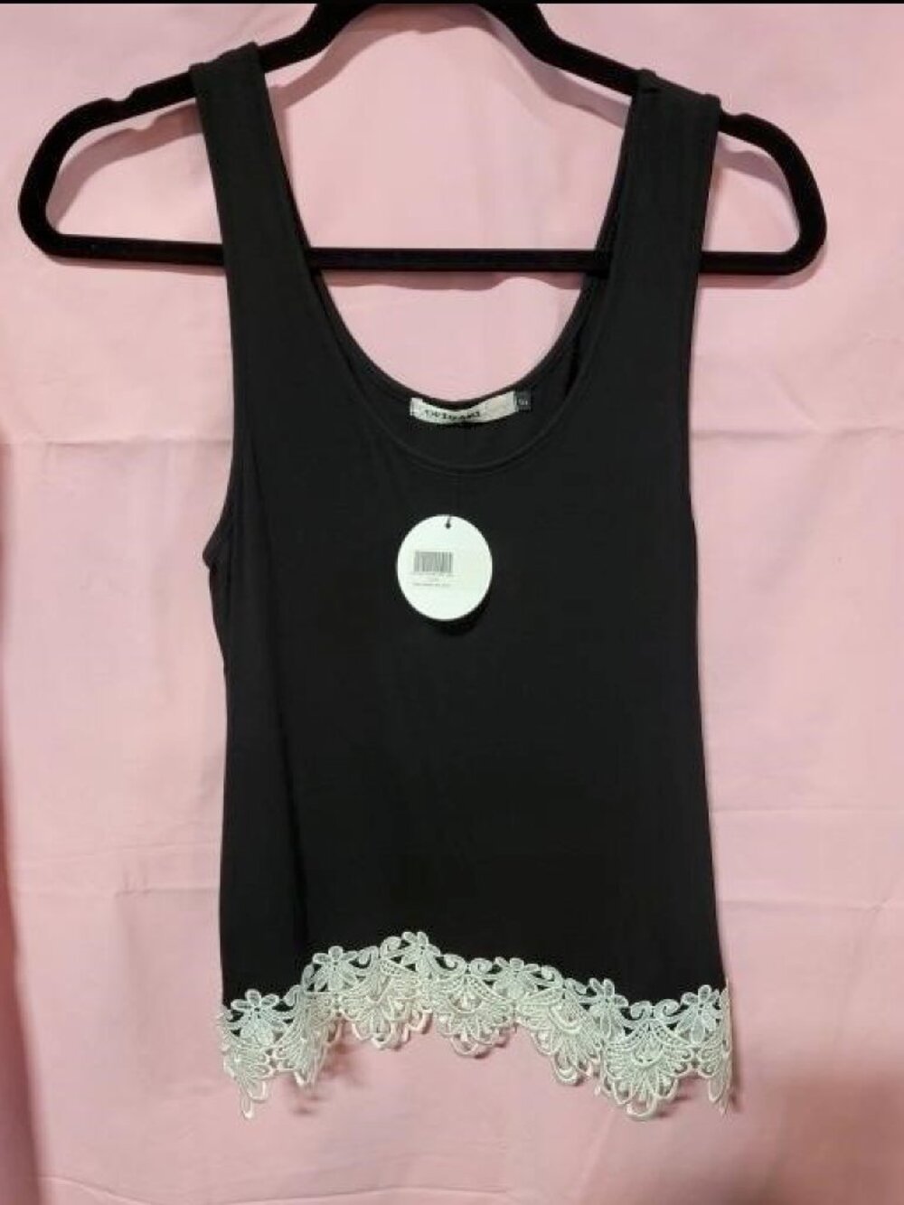 Origami Tank w/ Lace Layers sz XXL NWT  4466